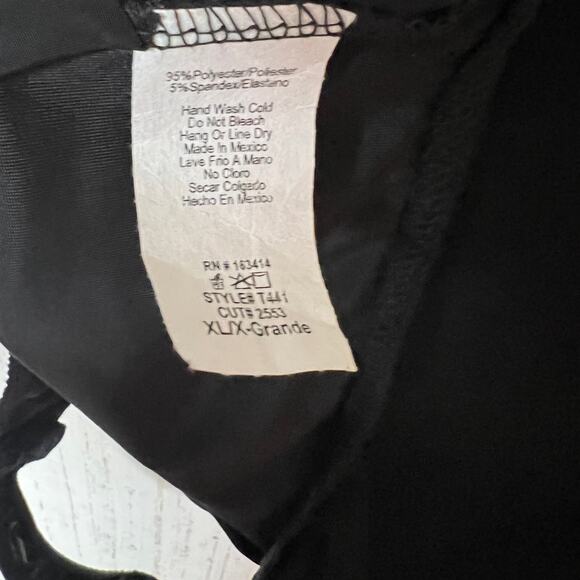 Saints 21 Women's One Strap Black Body Suit Sz XL - Picture 2 of 12